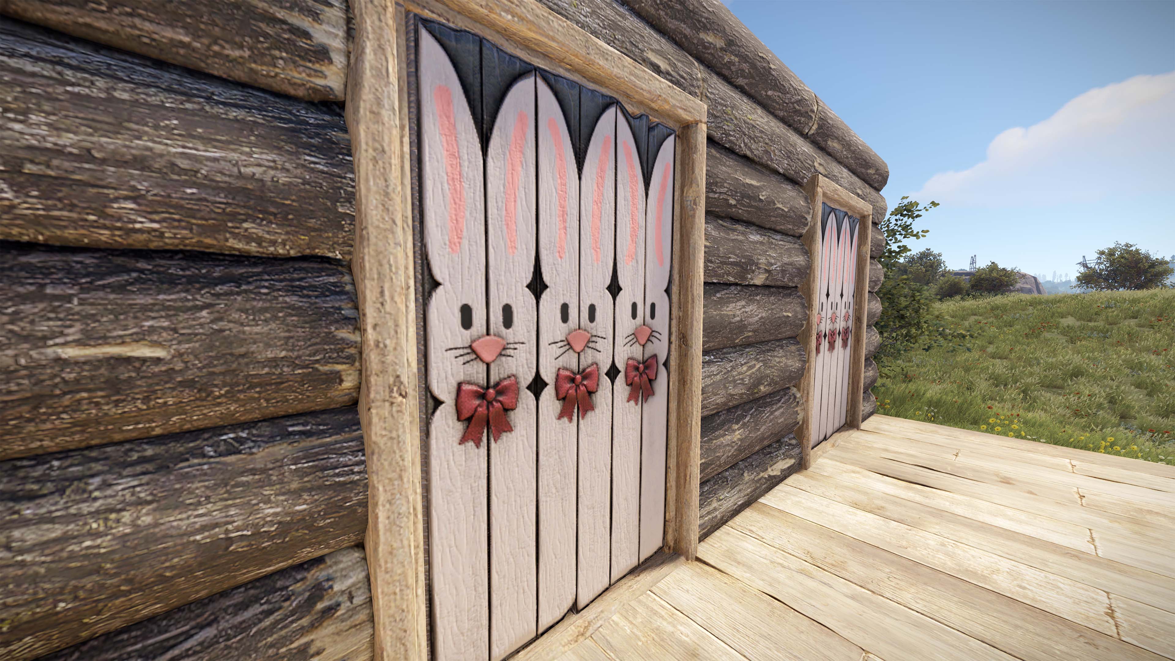 Easter Farm Door