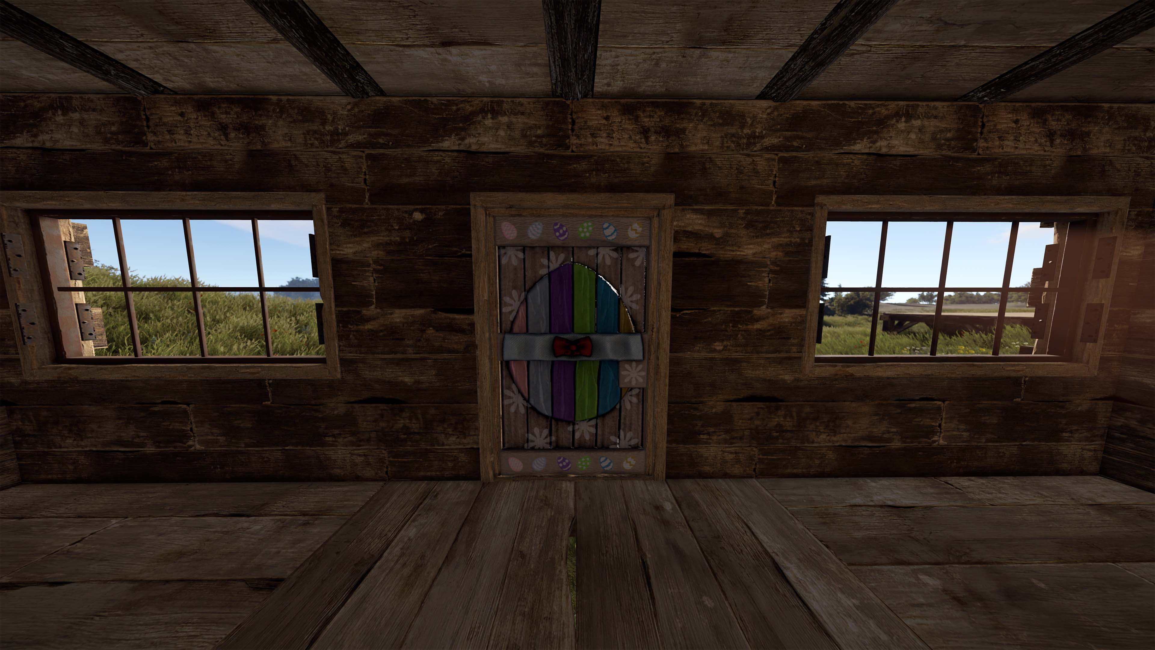 Easter Farm Door