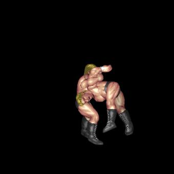 Sitout Underhook Neckbreaker