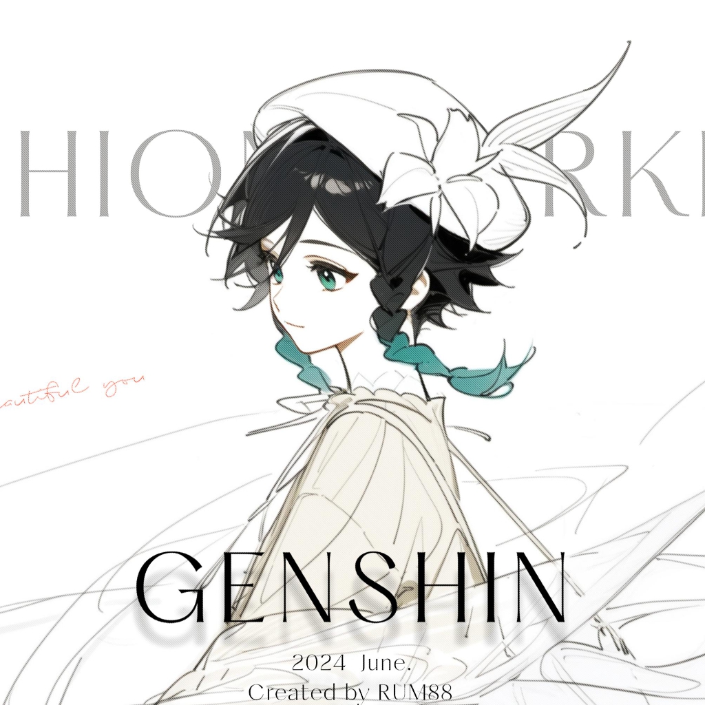 风带来故事的种子……  —Genshin 温迪/巴巴托斯