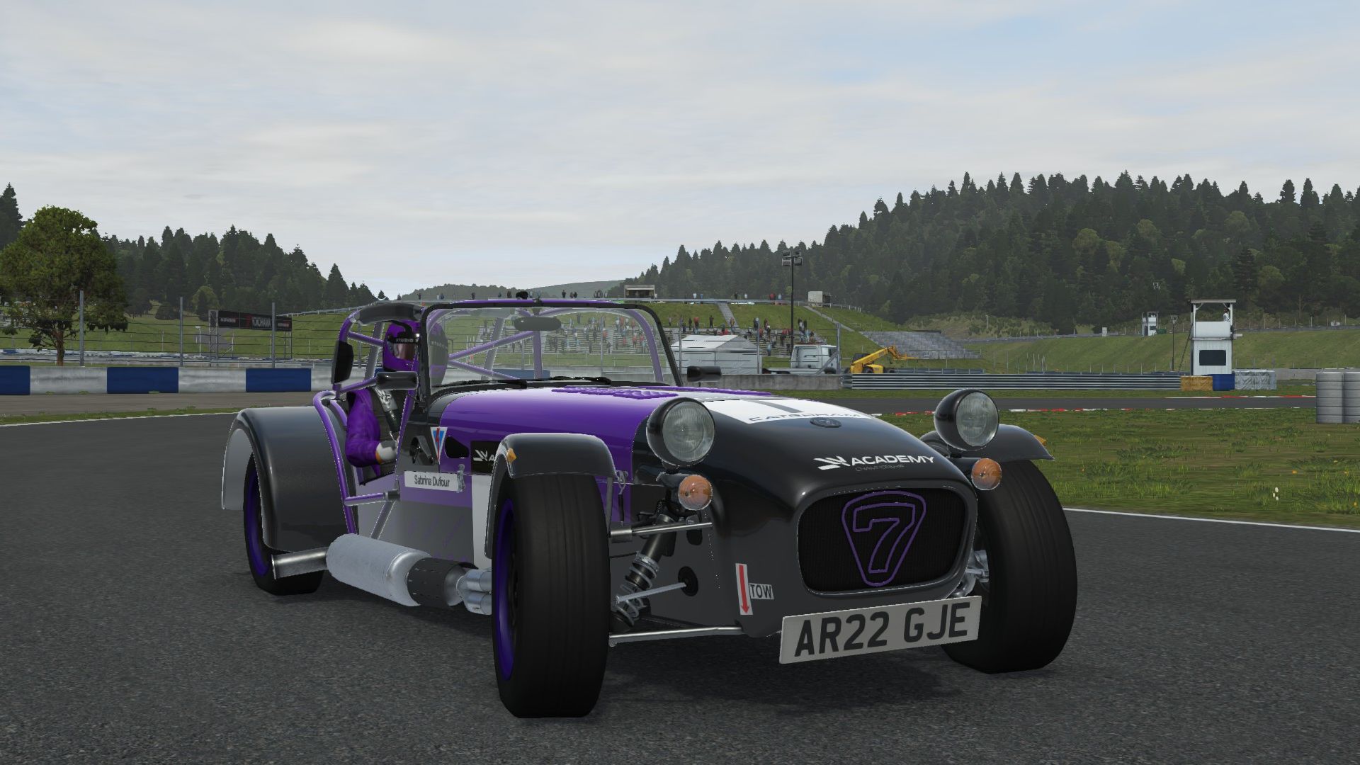Seven 170s depends on CATERHAM ACADEMY