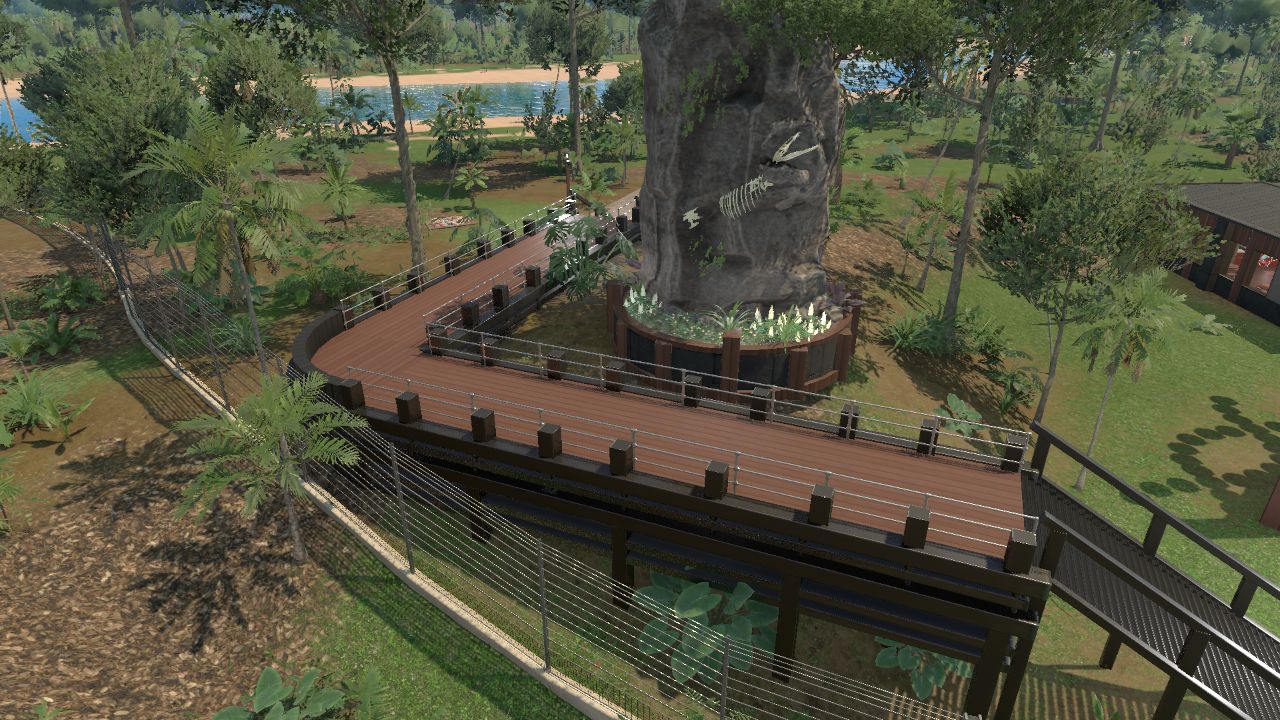 Modern Raised Walkway L