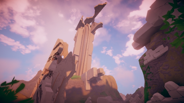 Destroyed Saborian Sky Temple