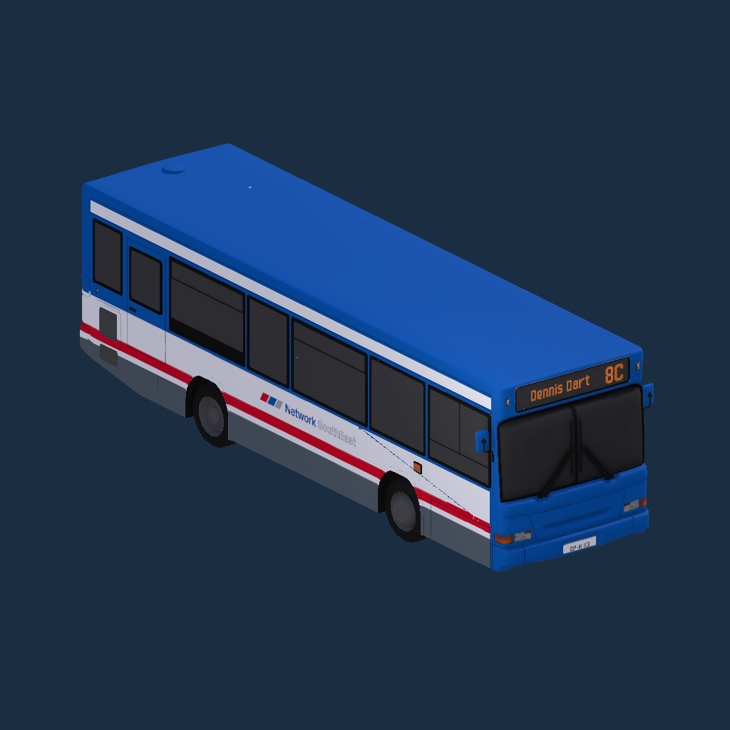 Dennis Dart MPD 8.8m - Network SouthEast