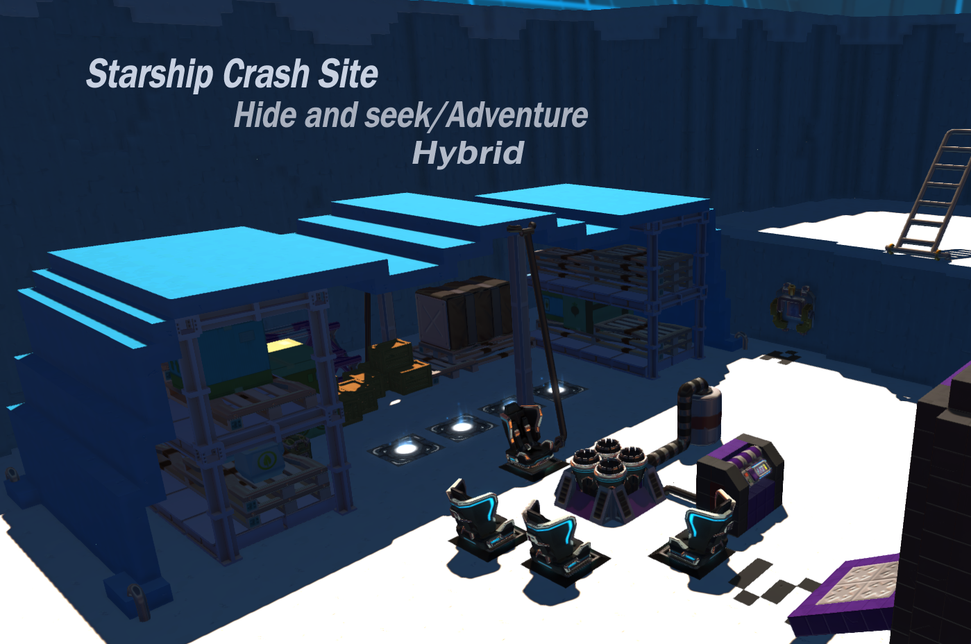 Starship Crash Site Hide & Seek