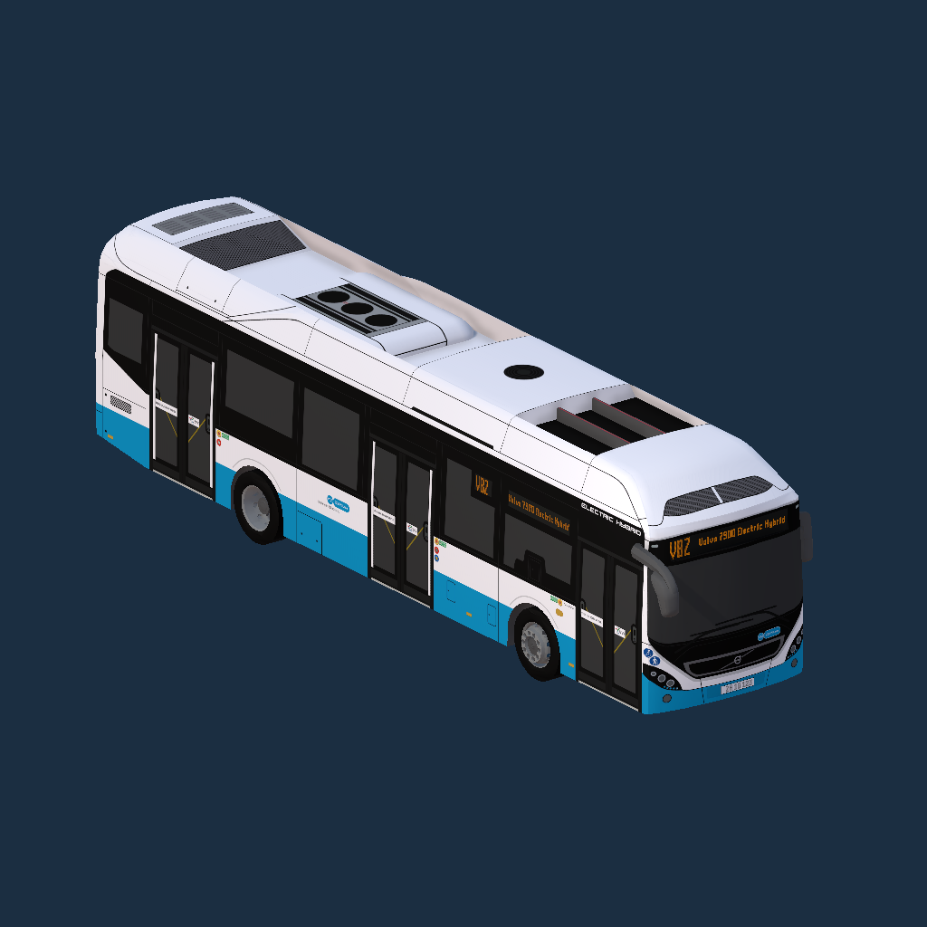 VBZ - Verkehrsbetriebe Zürich - Volvo 7900 Electric Hybrid