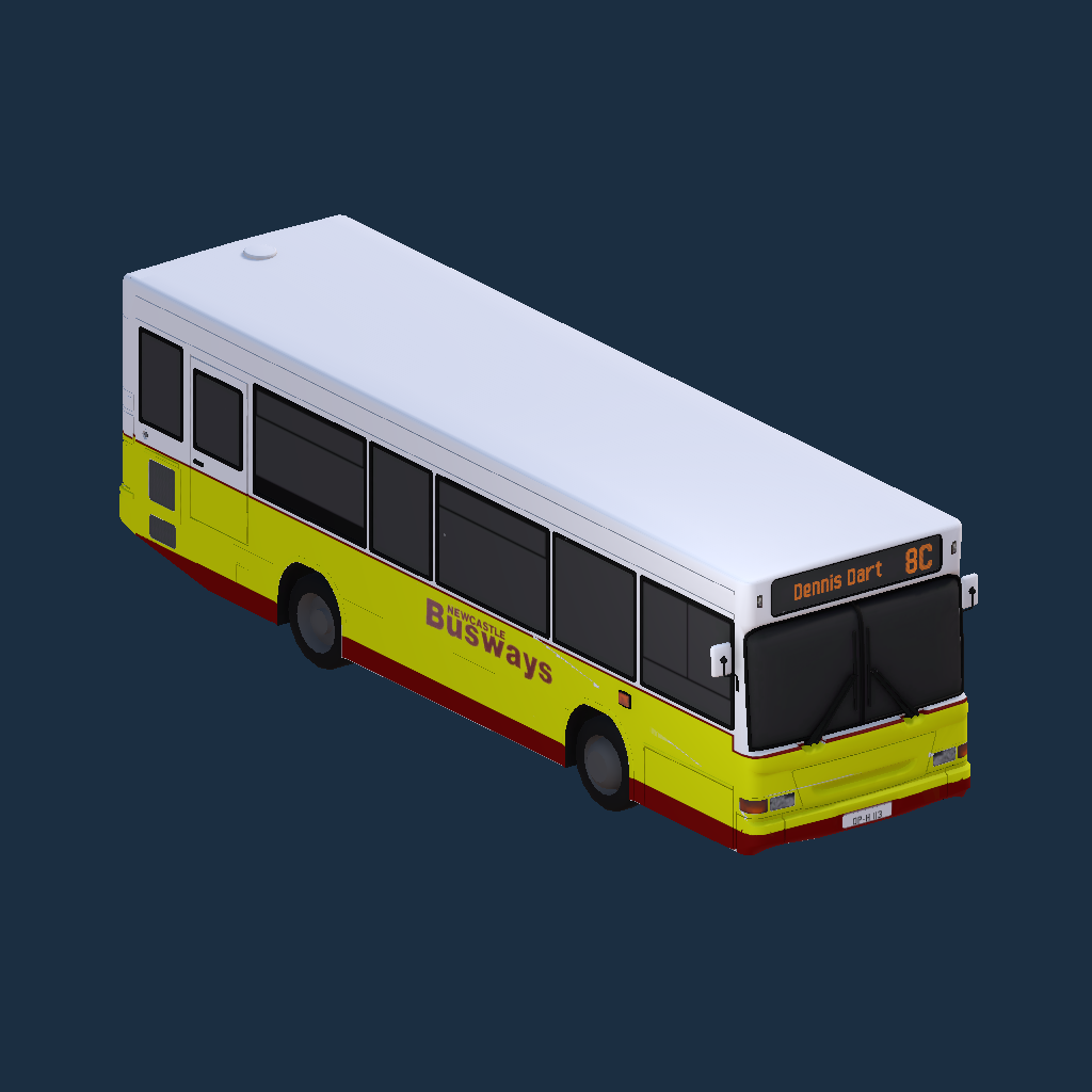 Dennis Dart MPD 8.8m - Newcastle Busways