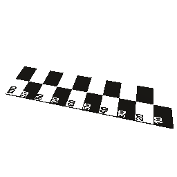 Floor Mounted 100cm Ruler