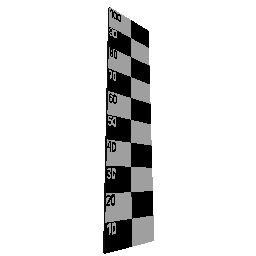 Wall Mounted 100cm Ruler
