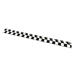 Floor Mounted 275cm Ruler