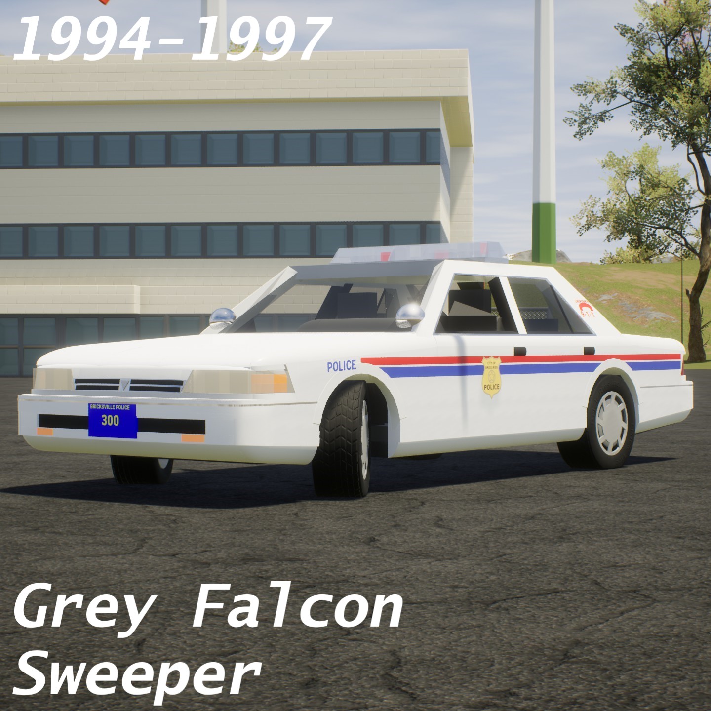 1994-1997 Grey Falcon Sweeper PSP
