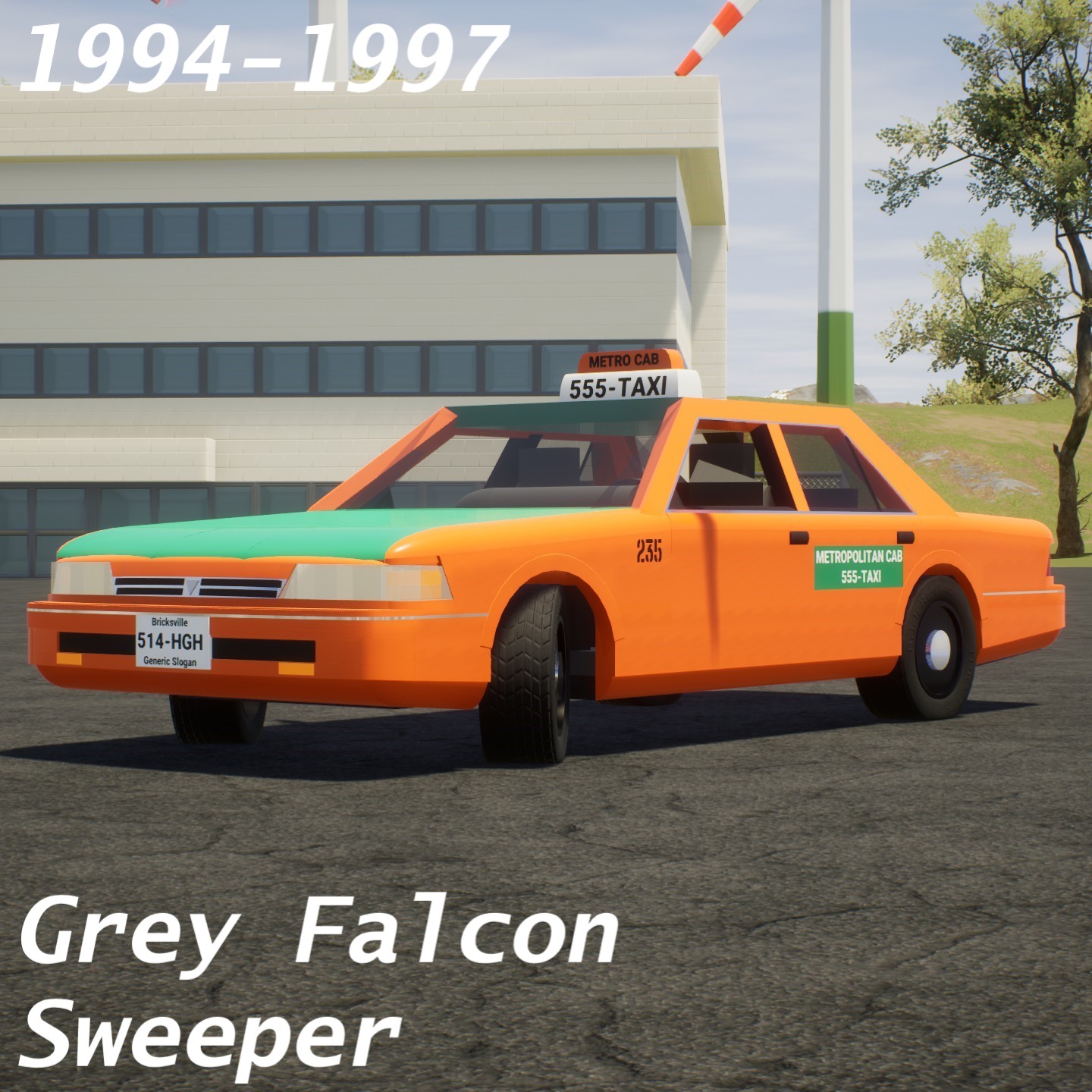 1994-1997 Grey Falcon Sweeper Taxi