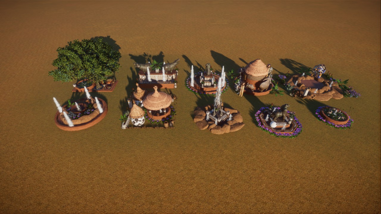 African fountain pack (DLC needed)