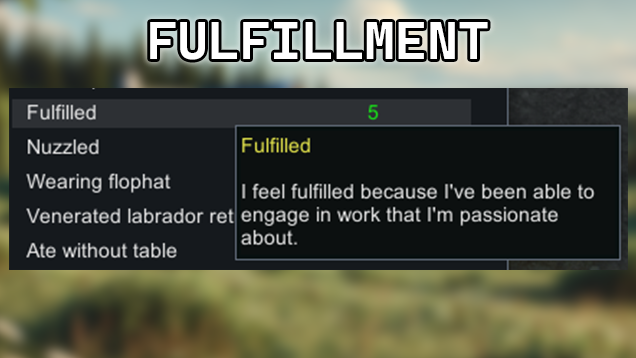 Fulfillment简中汉化