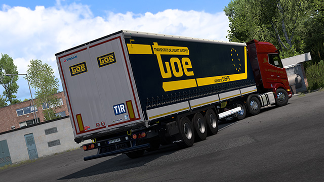 TOE - Curtain Side Trailer