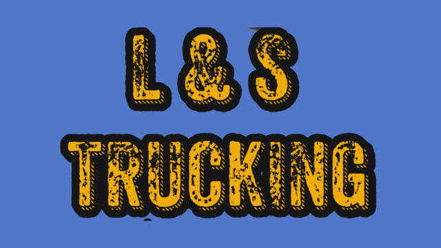 L & S Trucking Peterbilt 378
