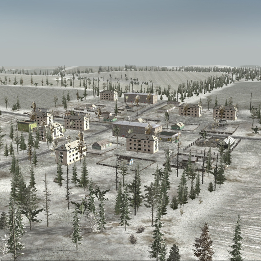 Winter fields [map] / Зимние поля [карта] -Modern Conflict mod