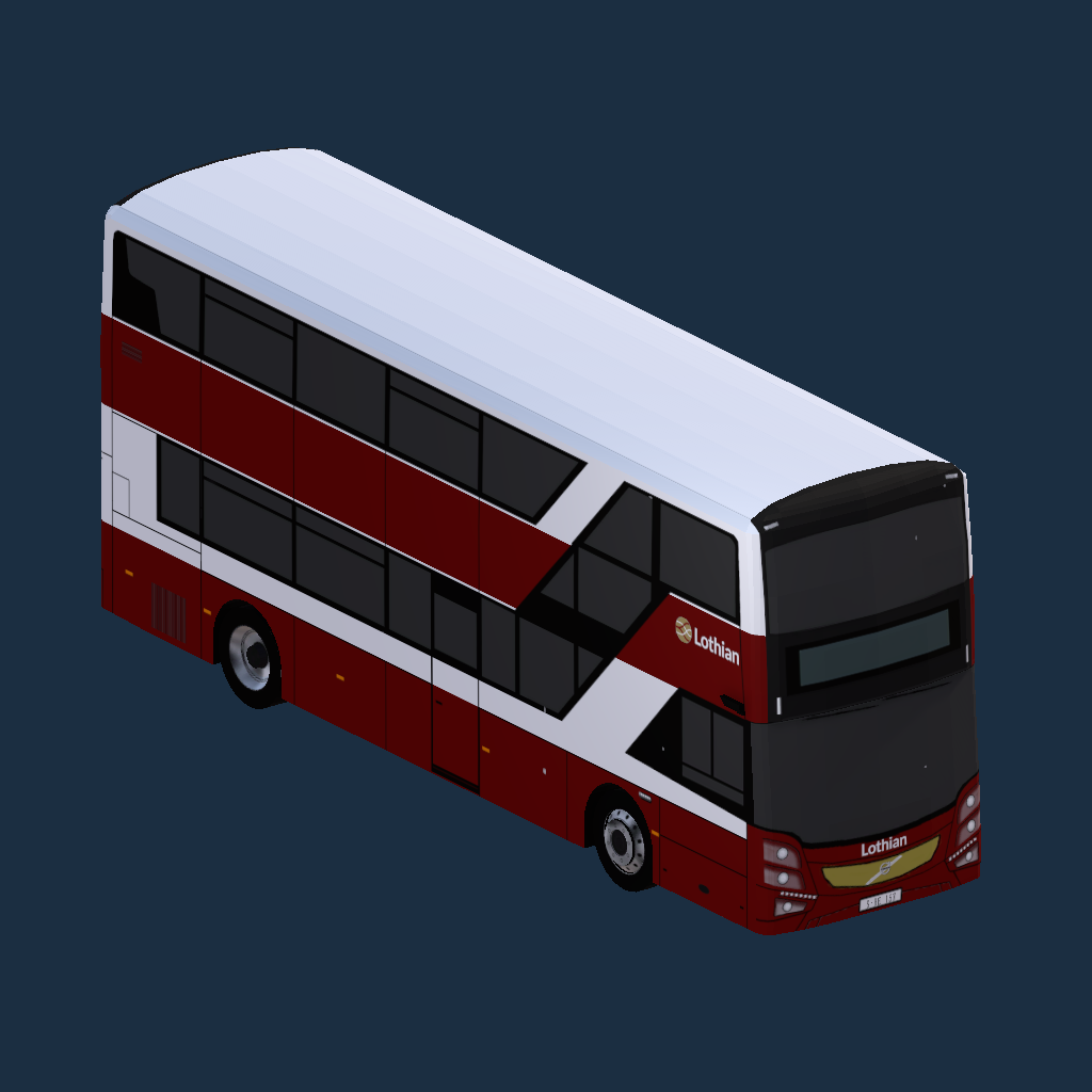 Lothian BZL DD Bus