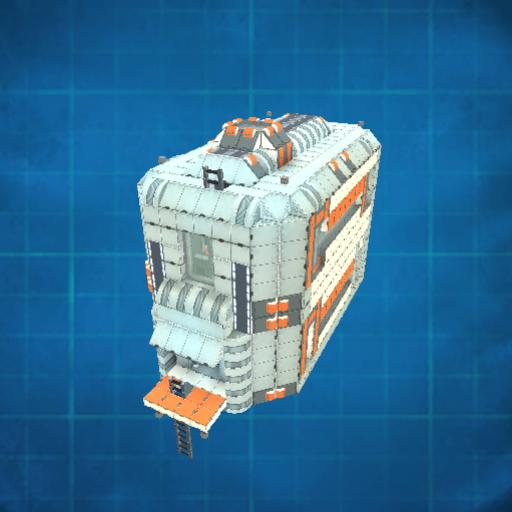Galactic Two-story Starter Habitat v2