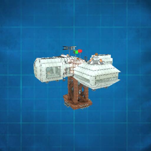 Galactic Quad Habitat Tower Starter Base v3