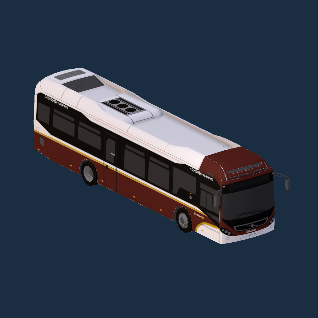 Lothian Volvo 7900 Hybrid