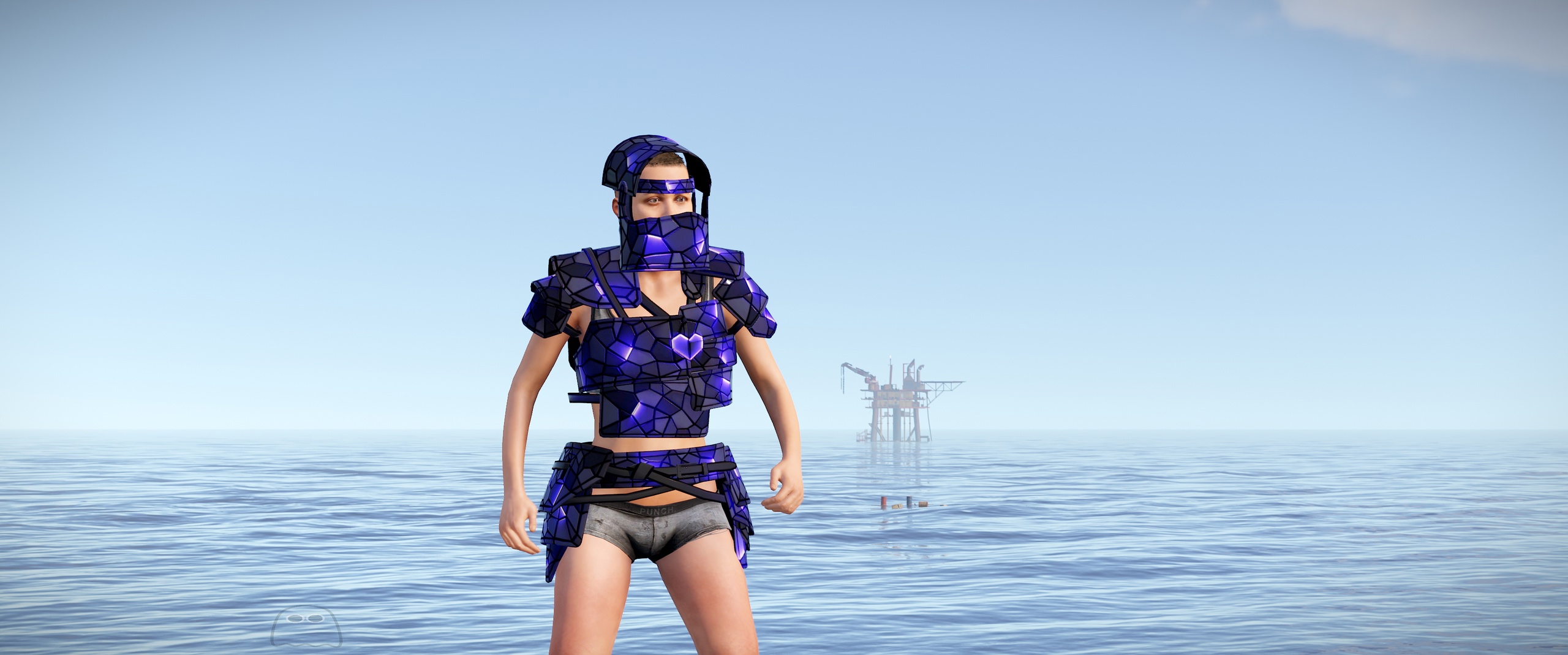 Ultramarine Helmet