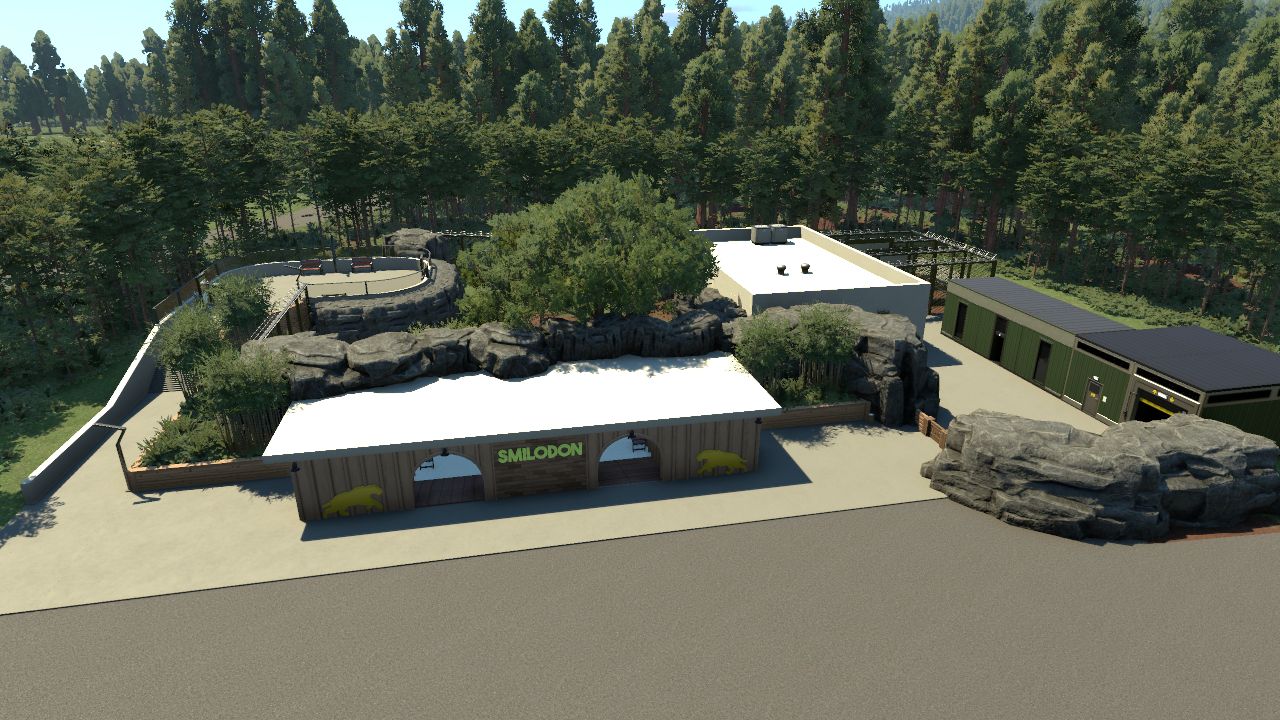 Paleo Springs Smilodon Habitat