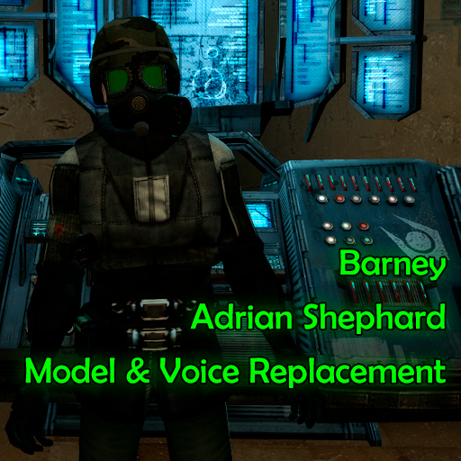 Adrian Shephard...? (Barney Model & Voice Replacement)