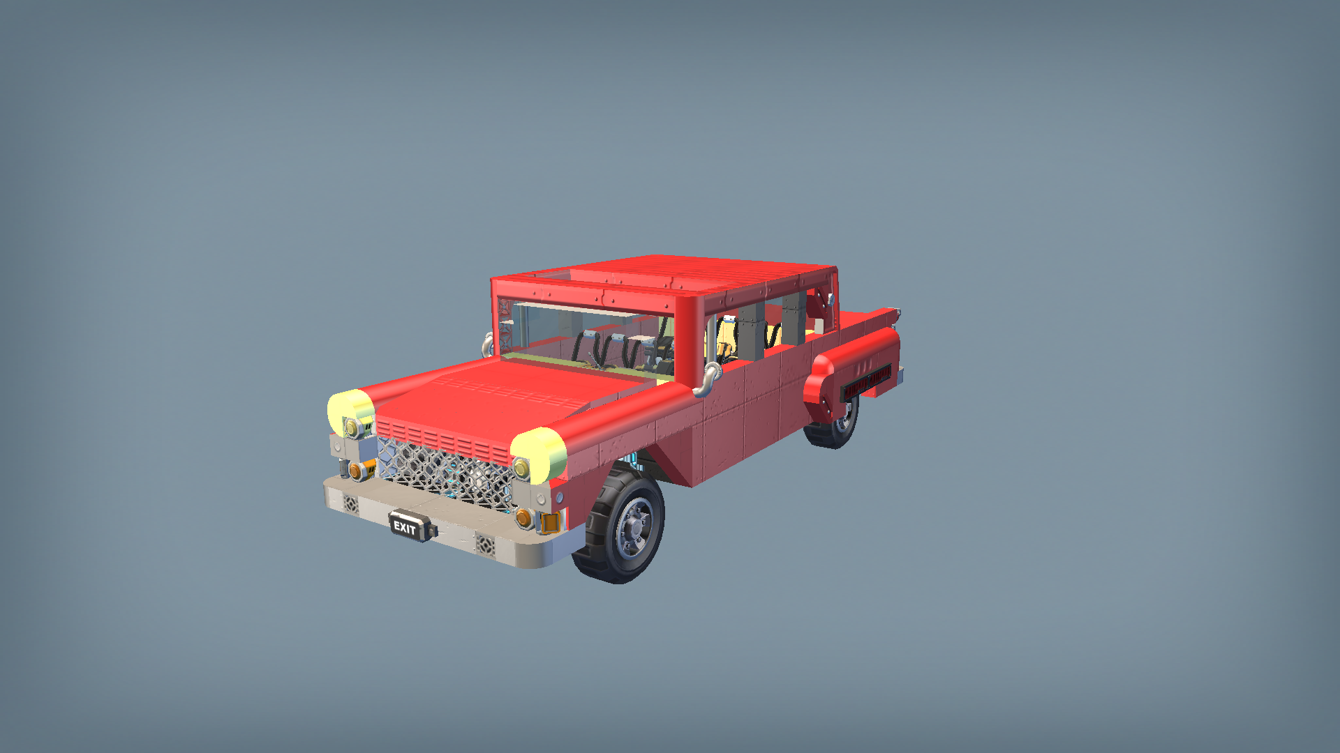 GAZ 13 Chayka Stock RED