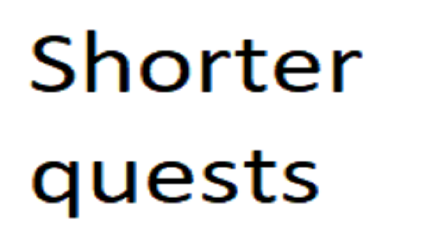 [1.5] shorter lending and hospitality quests