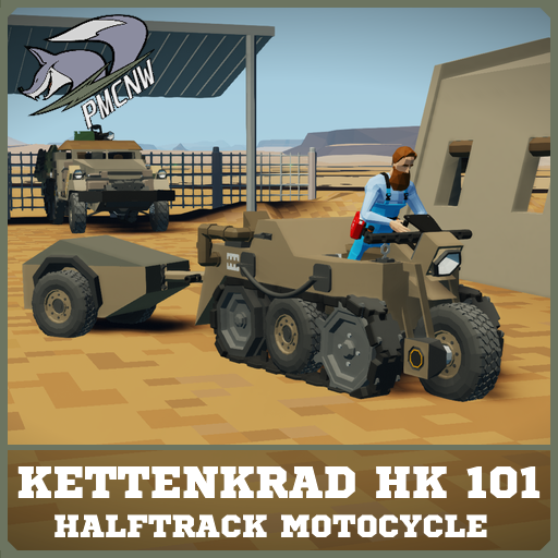 SD. KFZ. 2 KETTENKRAD HK 101 (Halftrack motocycle)