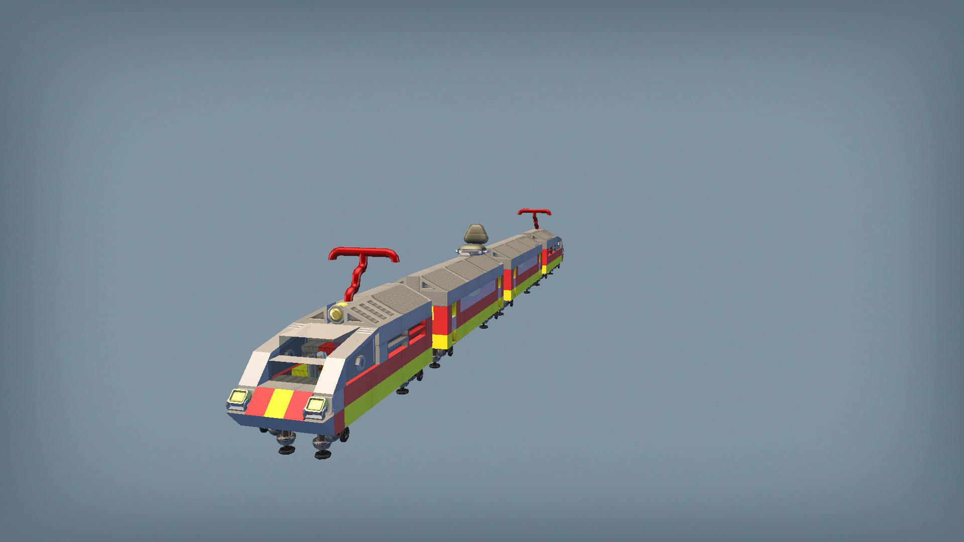 Automatic train 3u Zubilo Express