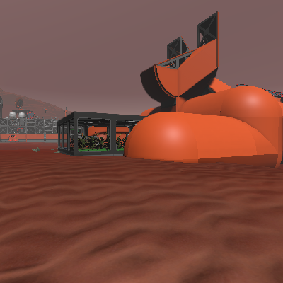 Evil Cows on Mars
