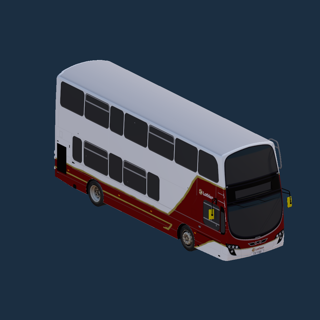 Lothian Buses Gemini 2 B9TL Bus (USB VERSION)