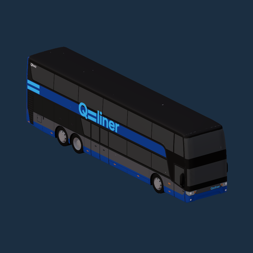 Van Hool Astromega dubbeldekker Qliner Qbuzz GD