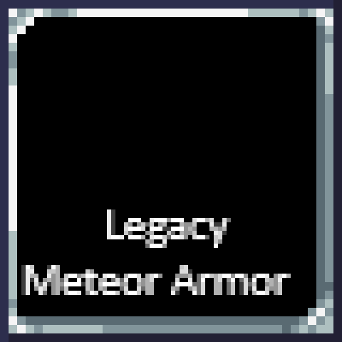 Legacy Meteor Armor – tModLoader Mod
