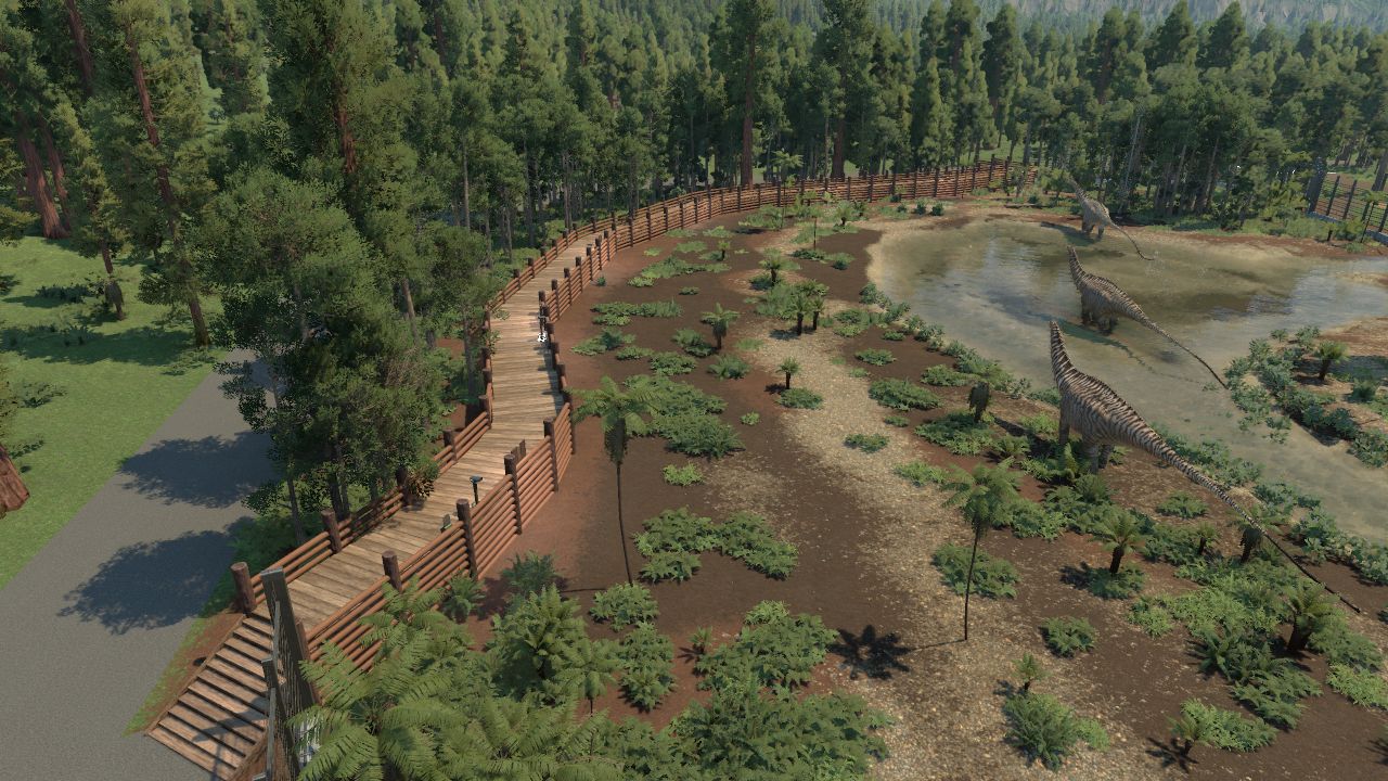 Paleo Springs Brontosaurus Boardwalk