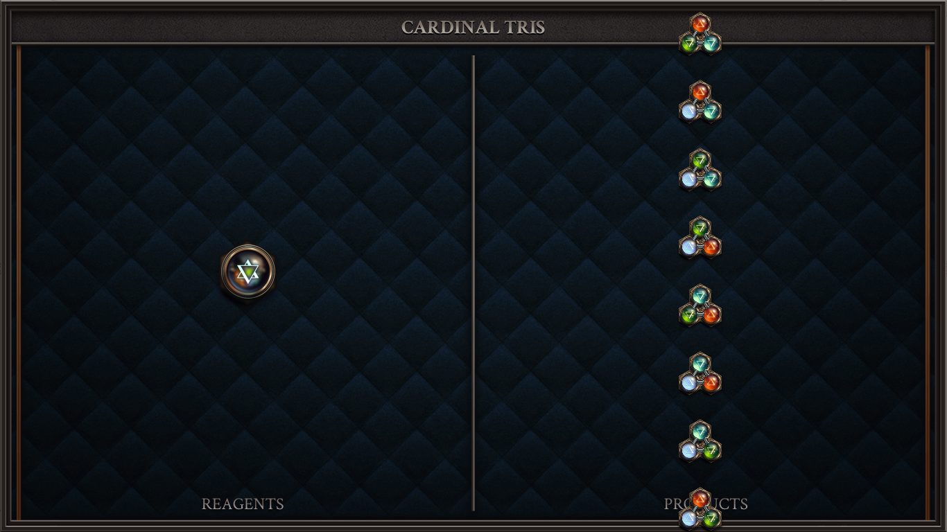 Cardinal Tris