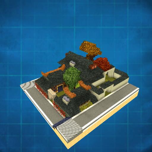 Asian inspired 3 home block