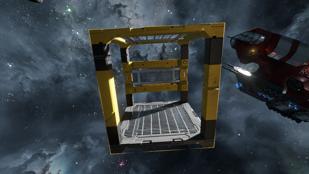 HardTech Ind. Caged Platform T-Junction