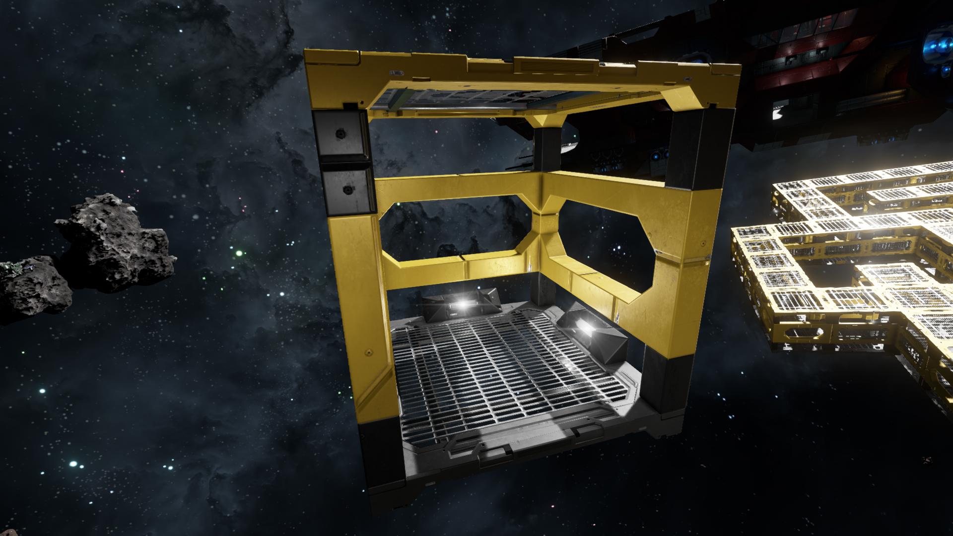 HardTech Ind. Caged Platform L-Junction