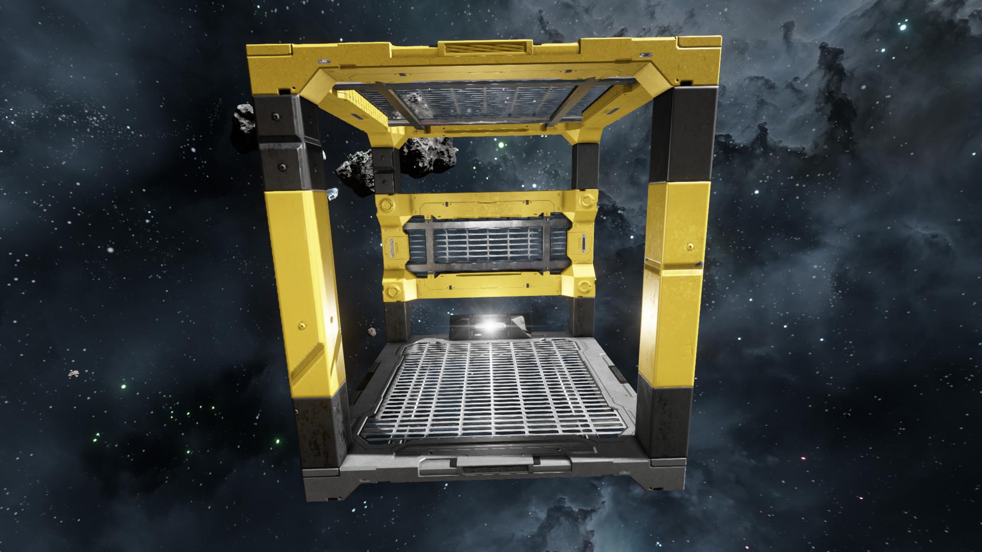 HardTech Ind. Caged Platform T-Junction