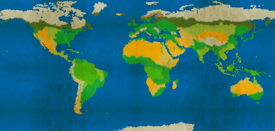 World Map Eurocentric [[世界地图以欧洲为中心]]