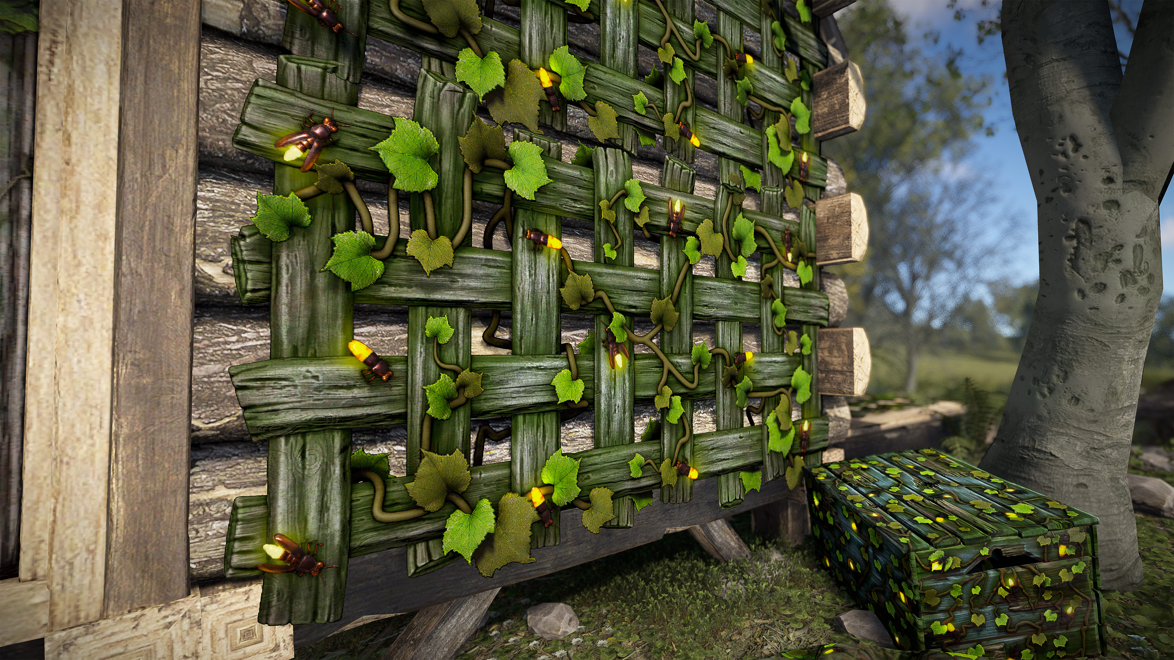 Fireflies Rug screenshot 1