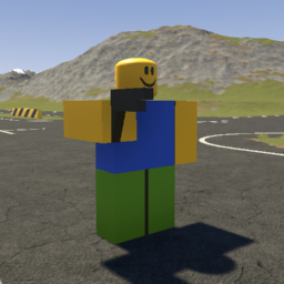 Roblox Noob with Gun Prop