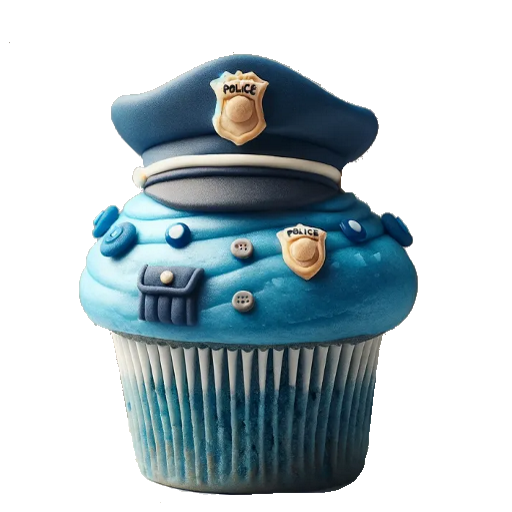 Polizei Cupcake