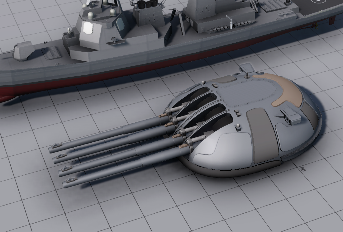 USSR苏联45倍1250mm炮