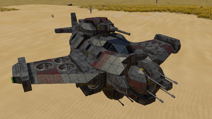 REM Ostrich Gunship
