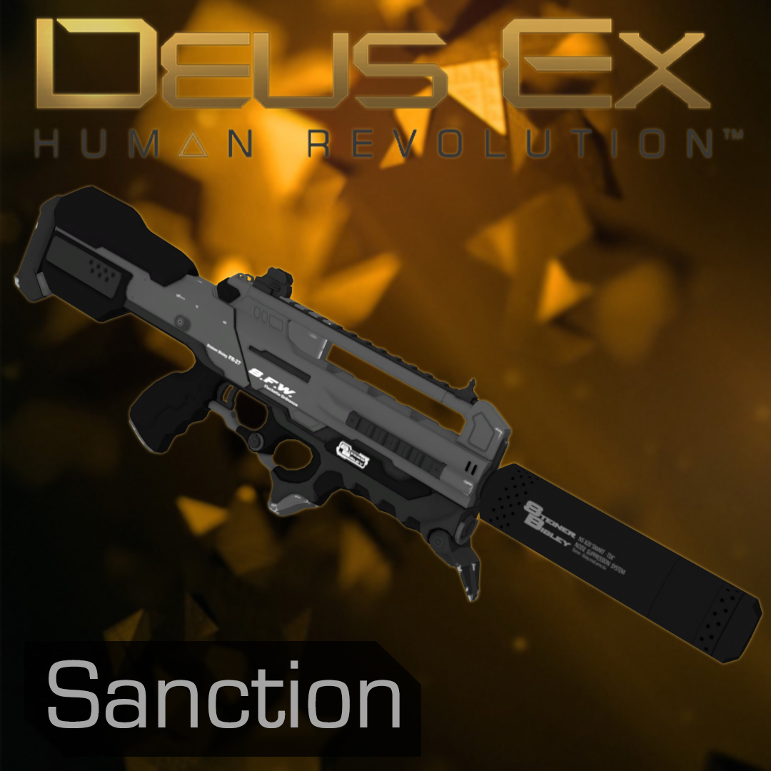 Deus Ex: HR FR-27 Sanction Flechette Rifle