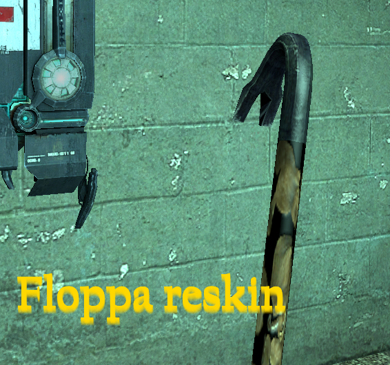 Floppa Crowbar reskin